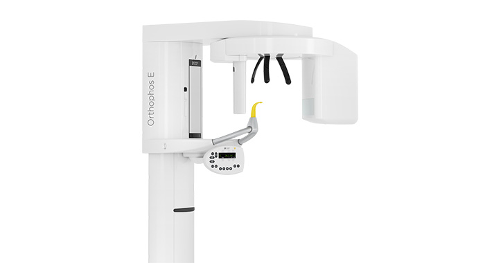 Dentsply Sirona Orthophos E seitlich Kopf
